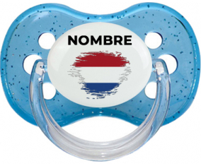 Bandera holandesa del efecto pincel con nombre: Chupete Cereza