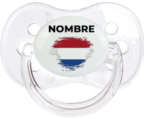 Bandera holandesa del efecto pincel con nombre: Chupete Cereza