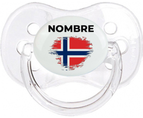 Noruega pincel efecto bandera con nombre: Chupete Cereza