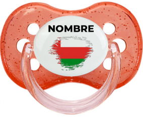 Bandera del efecto pincel Omán con nombre: Chupete Cereza