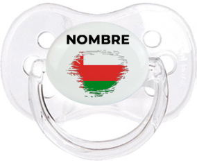 Bandera del efecto pincel Omán con nombre: Chupete Cereza