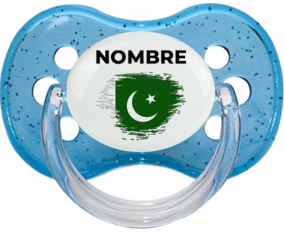 Bandera del efecto pincel de Pakistán con nombre: Chupete Cereza personnalisée