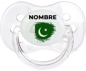 Bandera del efecto pincel de Pakistán con nombre: Chupete Cereza
