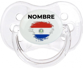 Paraguay pincel efecto bandera con nombre: Chupete Cereza