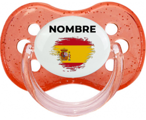España cepilla la bandera del efecto con nombre: Chupete Cereza