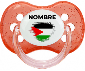 Estado de Palestina cepilla bandera con nombre: Chupete Cereza