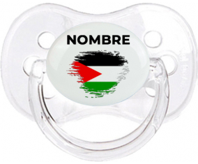Estado de Palestina cepilla bandera con nombre: Chupete Cereza