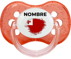 Bandera del efecto pincel Tonga con nombre: Chupete Cereza