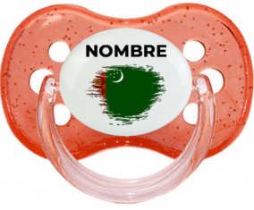 Bandera del efecto pincel turkmenistán con nombre: Chupete Cereza