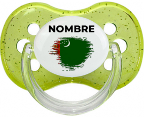 Bandera del efecto pincel turkmenistán con nombre: Chupete Cereza