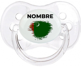 Bandera del efecto pincel turkmenistán con nombre: Chupete Cereza