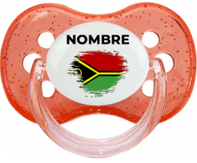Bandera del efecto pincel Vanuatu con nombre: Chupete Cereza