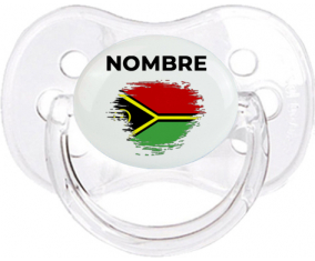 Bandera del efecto pincel Vanuatu con nombre: Chupete Cereza