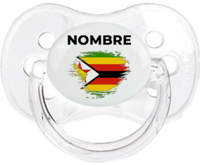 Bandera del efecto pincel de Zimbabue con nombre: Chupete Cereza