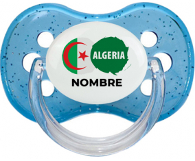 Bandera de Argelia con nombre: Chupete Cereza personnalisée