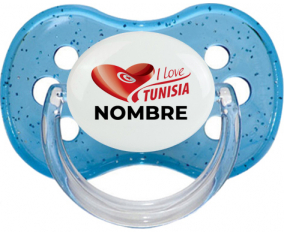 I love Tunisia diseño 3 con nombre : Chupete Cereza personnalisée