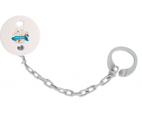 Happy Birthday Style 1 - nombre: Pinza para chupete