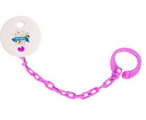 Happy Birthday Style 1 - nombre: Pinza para chupete