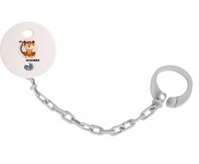 Tiger style 1 - nombre: Pinza para chupete