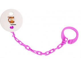 Tiger style 1 - nombre: Pinza para chupete