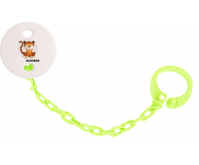 Tiger style 1 - nombre: Pinza para chupete