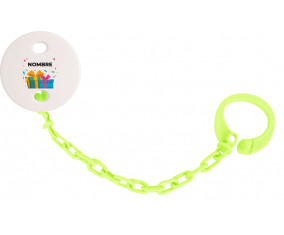 Cumpleaños regalos estilo 2 - nombre: Pinza para chupete