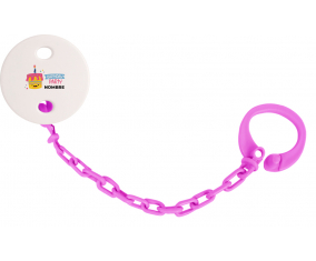 Estilo fiesta de cumpleaños 2 - nombre: Pinza para chupete