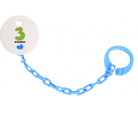 Estilo de aniversario de tres años 1 - nombre: Pinza para chupete