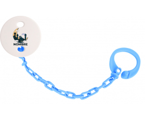 Islam burlado con diseño de nombre-5: Pinza para chupete