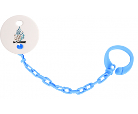 Islam eid adha mubarak diseño-1 con nombre: Pinza para chupete