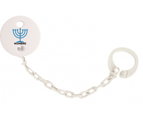 Judaísmo: Menorah: Pinza para chupete