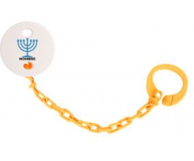 Judaísmo: Menorah: Pinza para chupete