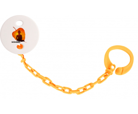 Diseño de meditación zen-1 con nombre: Pinza para chupete