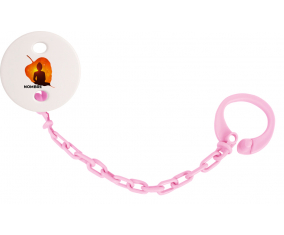 Diseño de meditación zen-1 con nombre: Pinza para chupete