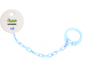 Juguetes de juguete Chenille con nombre: Pinza para chupete