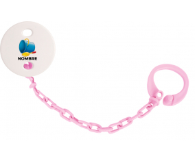 Juguetes de juguetes de juguetes playa diseño-2 con nombre: Pinza para chupete