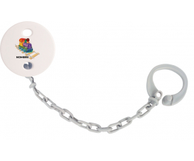 Juguetes de juguete entrenan diseño-2 con nombre: Pinza para chupete