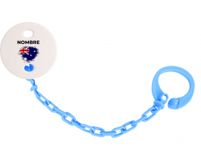 Bandera del efecto pincel de Australia con nombre: Pinza para chupete