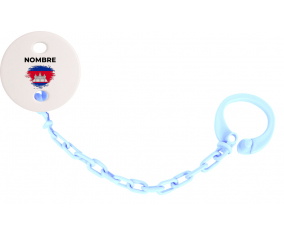 Bandera del efecto pincel camboyano con nombre: Pinza para chupete