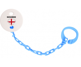 Bandera del efecto pincel de Inglaterra con nombre: Pinza para chupete