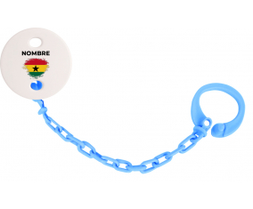 Bandera del efecto pincel de Ghana con nombre: Pinza para chupete
