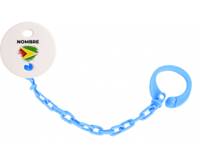 Bandera de efecto de pincel guayana francesa con nombre 2 : Pinza para chupete