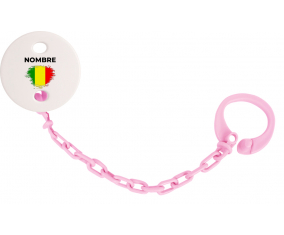 Bandera del efecto pincel de Malí con nombre: Pinza para chupete