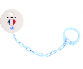 Nueva bandera del efecto pincel Caledonia con nombre: Pinza para chupete