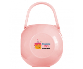 Estilo fiesta de cumpleaños 2 - nombre: Caja portachupetes