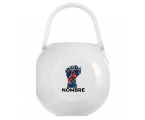 Fuerza Paris saint-germain + nombre : Caja portachupetes