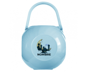 Caja portachupetes Mosqué Islam con nombre diseño-5