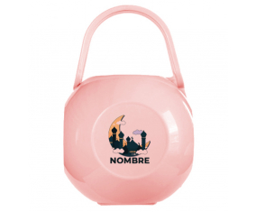 Caja portachupetes Mosqué Islam con nombre diseño-5