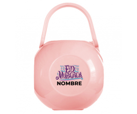 Islam eid mubarek diseño-3 nipple Caja portachupetes