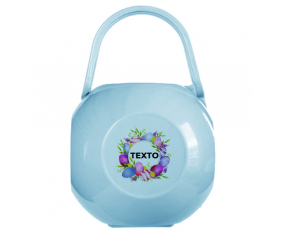 diseño-1 Caja portachupetes de huevo de Pascua con texto